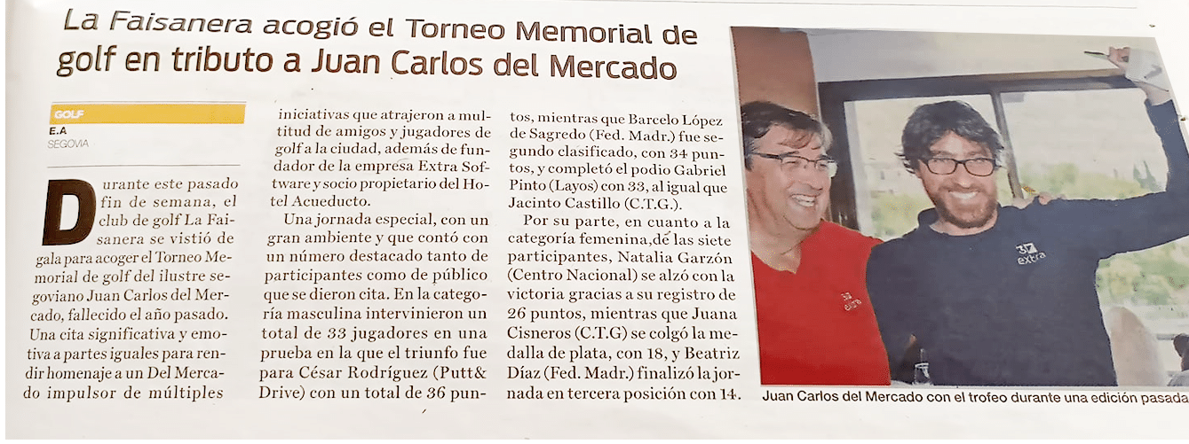 El Adelantado de Segovia noticia Juan Carlos de Mercado